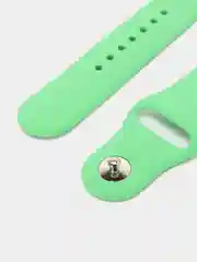 Лесной зеленый ремешок для Apple Watch, силиконовый