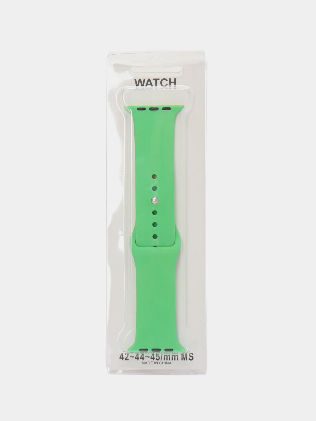 Лесной зеленый ремешок для Apple Watch, силиконовый