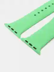 Лесной зеленый ремешок для Apple Watch, силиконовый