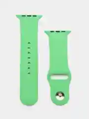 Лесной зеленый ремешок для Apple Watch, силиконовый