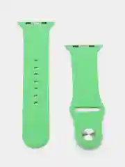 Лесной зеленый ремешок для Apple Watch, силиконовый