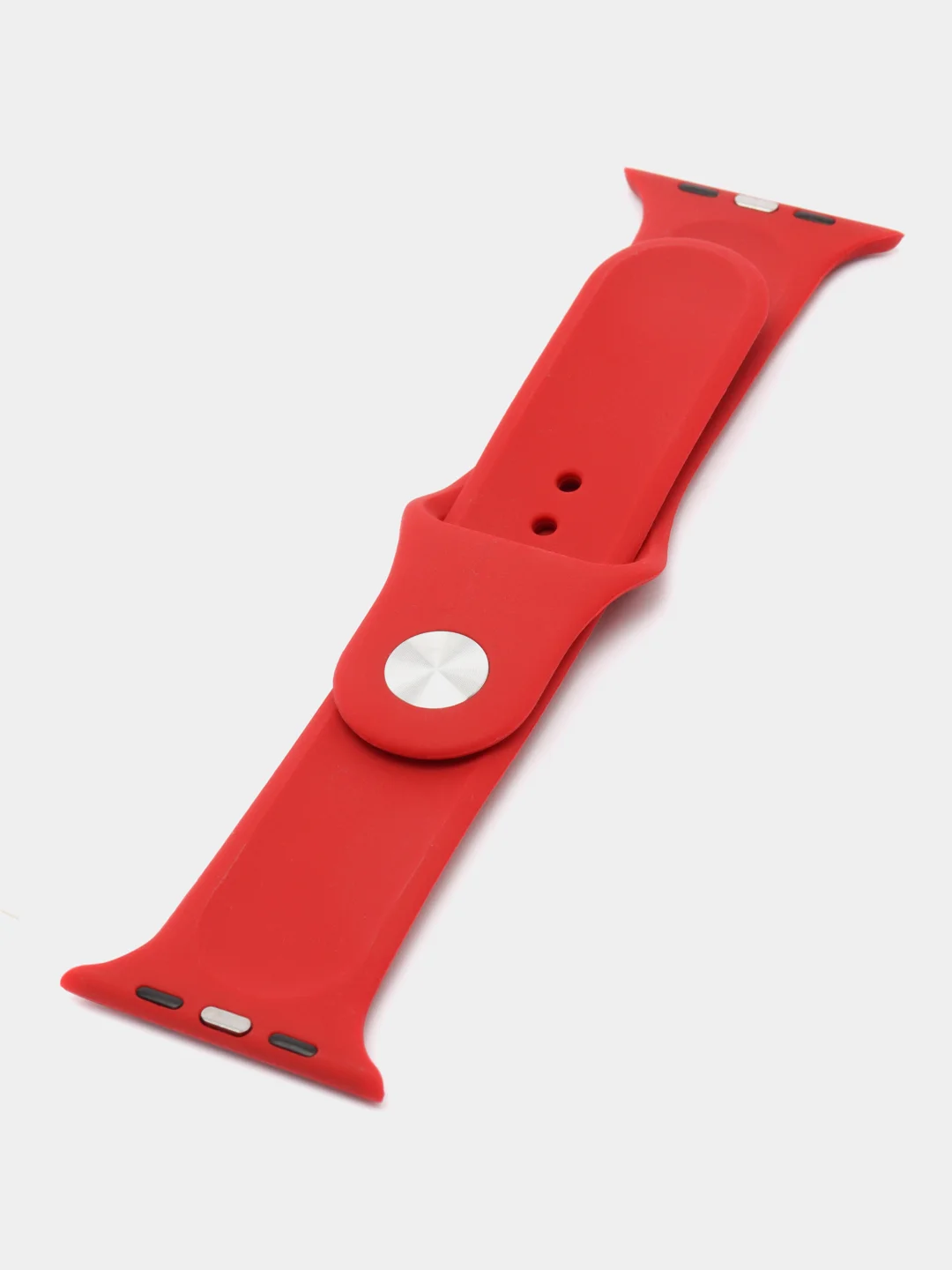 Тёмно-розовый ремешок для Apple Watch, силиконовый