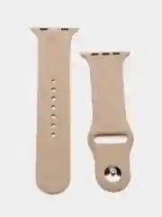 Горчичный ремешок для Apple Watch, силиконовый