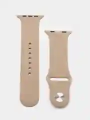 Горчичный ремешок для Apple Watch, силиконовый