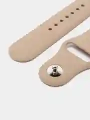 Горчичный ремешок для Apple Watch, силиконовый