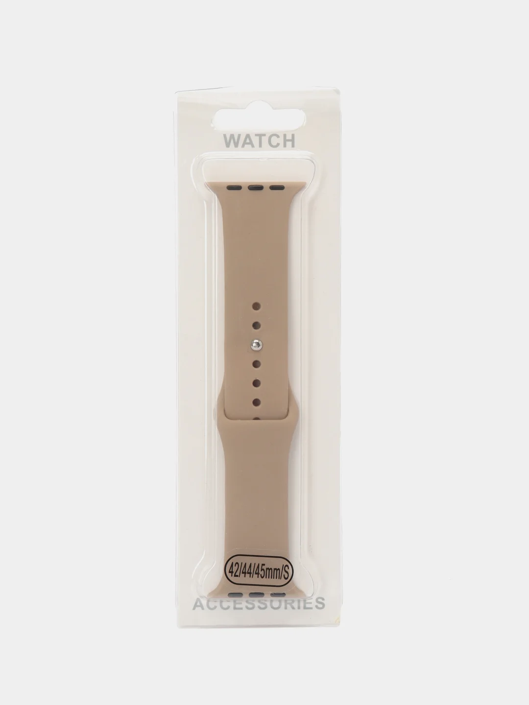 Горчичный ремешок для Apple Watch, силиконовый