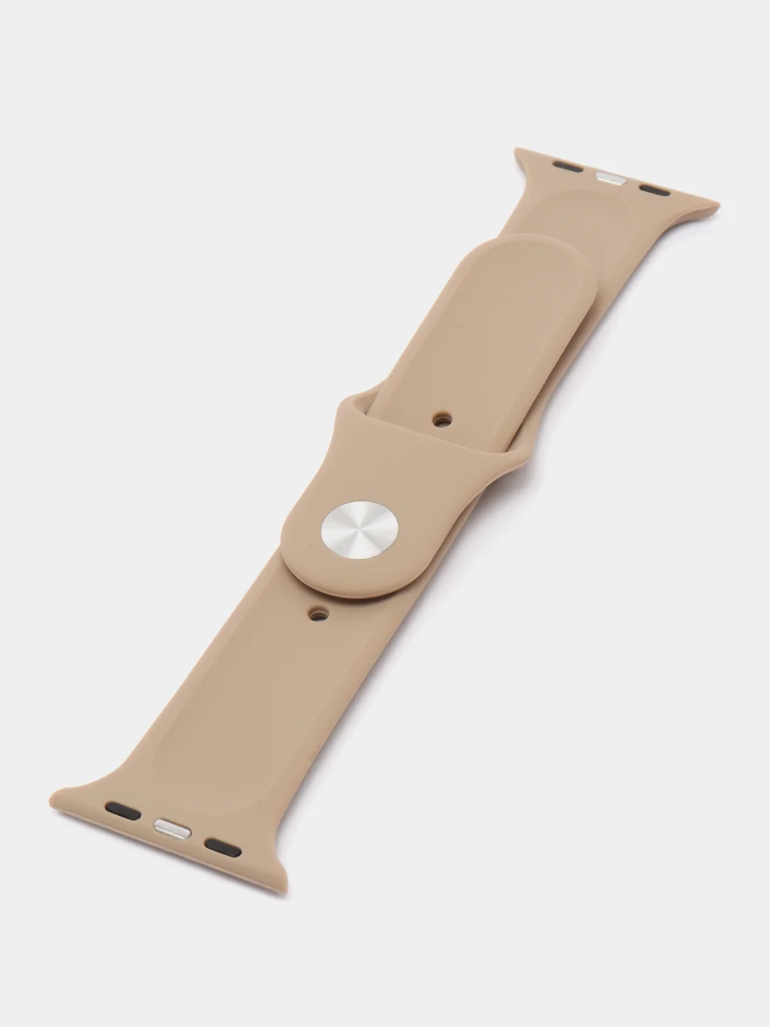 Горчичный ремешок для Apple Watch, силиконовый
