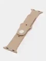 Горчичный ремешок для Apple Watch, силиконовый