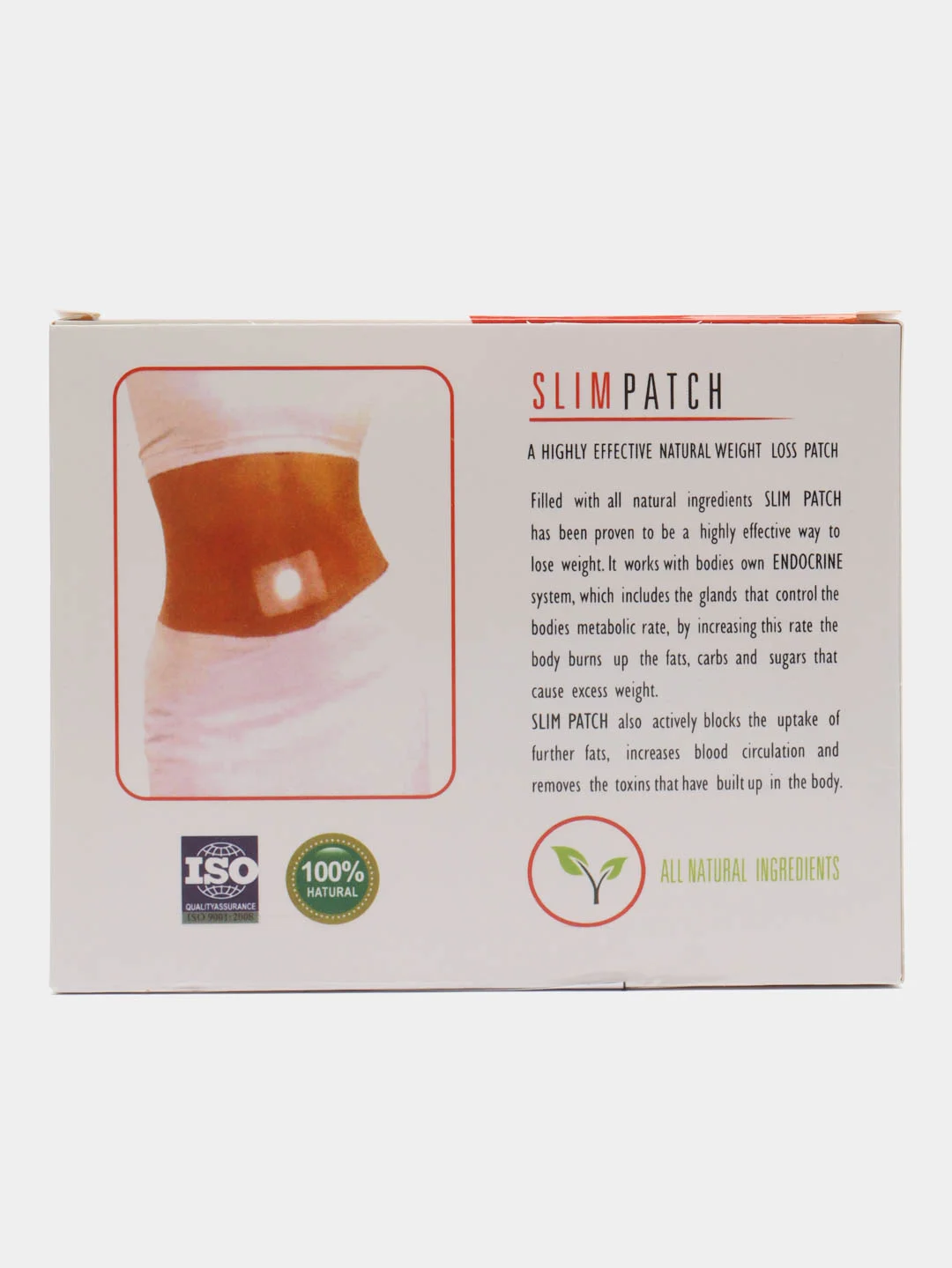 Пластырь патч Slim Patch для похудения и сжигания жира, лейкопластырь на тело