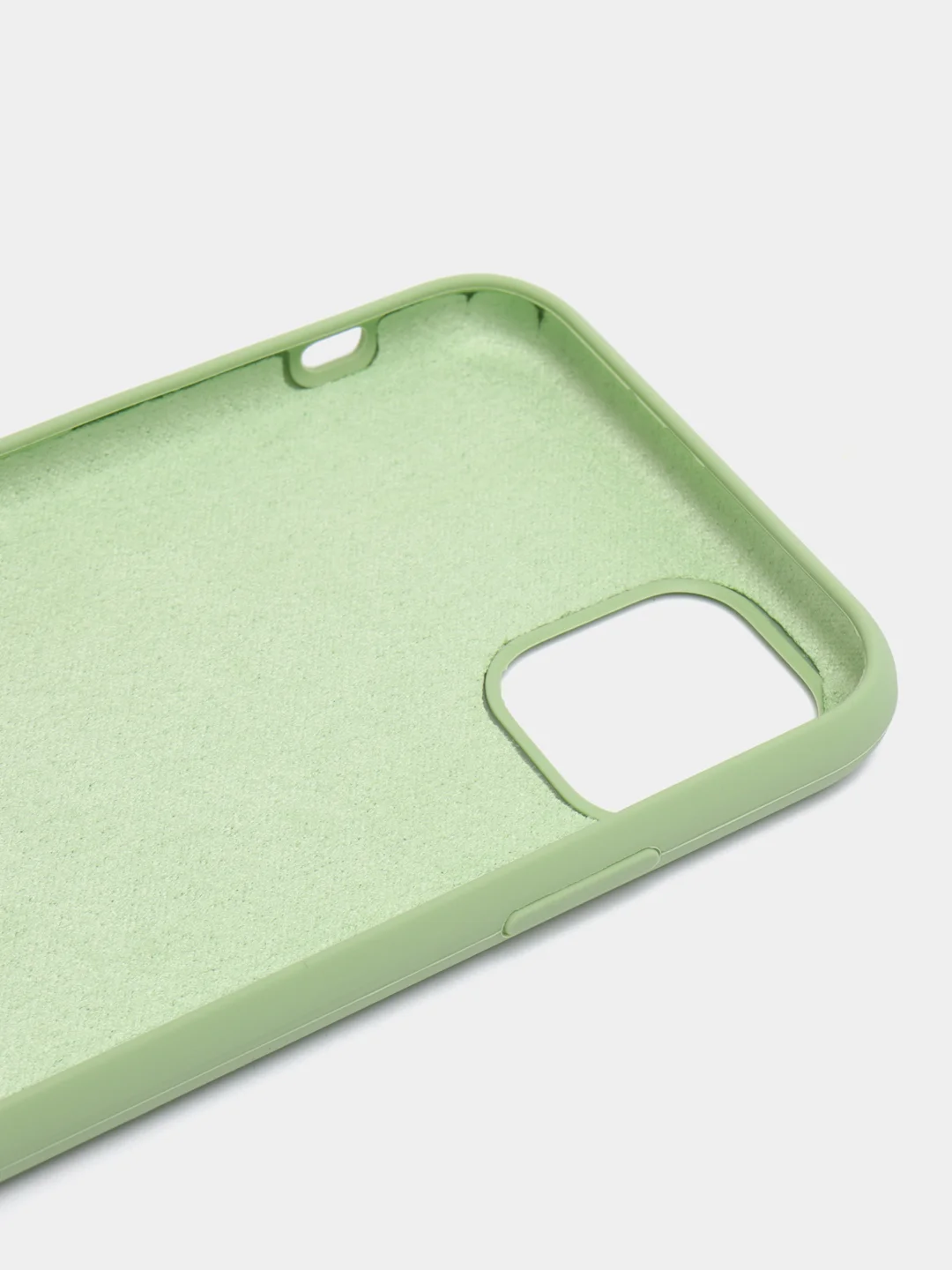 Зеленый чехол Silicone Case для iPhone 11