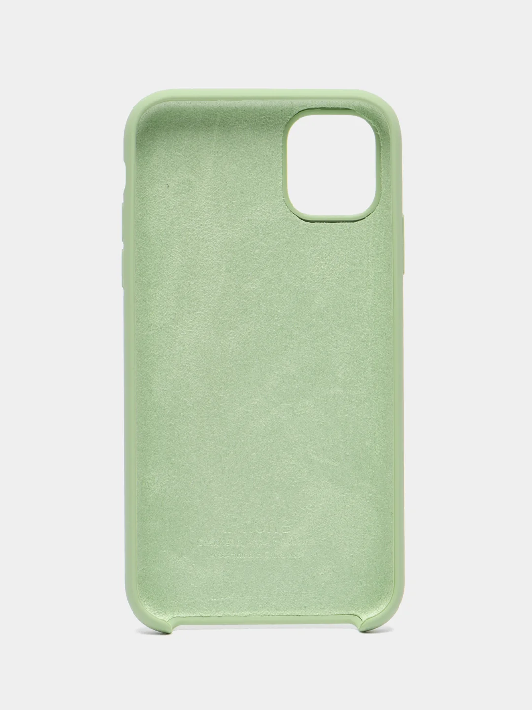 Зеленый чехол Silicone Case для iPhone 11