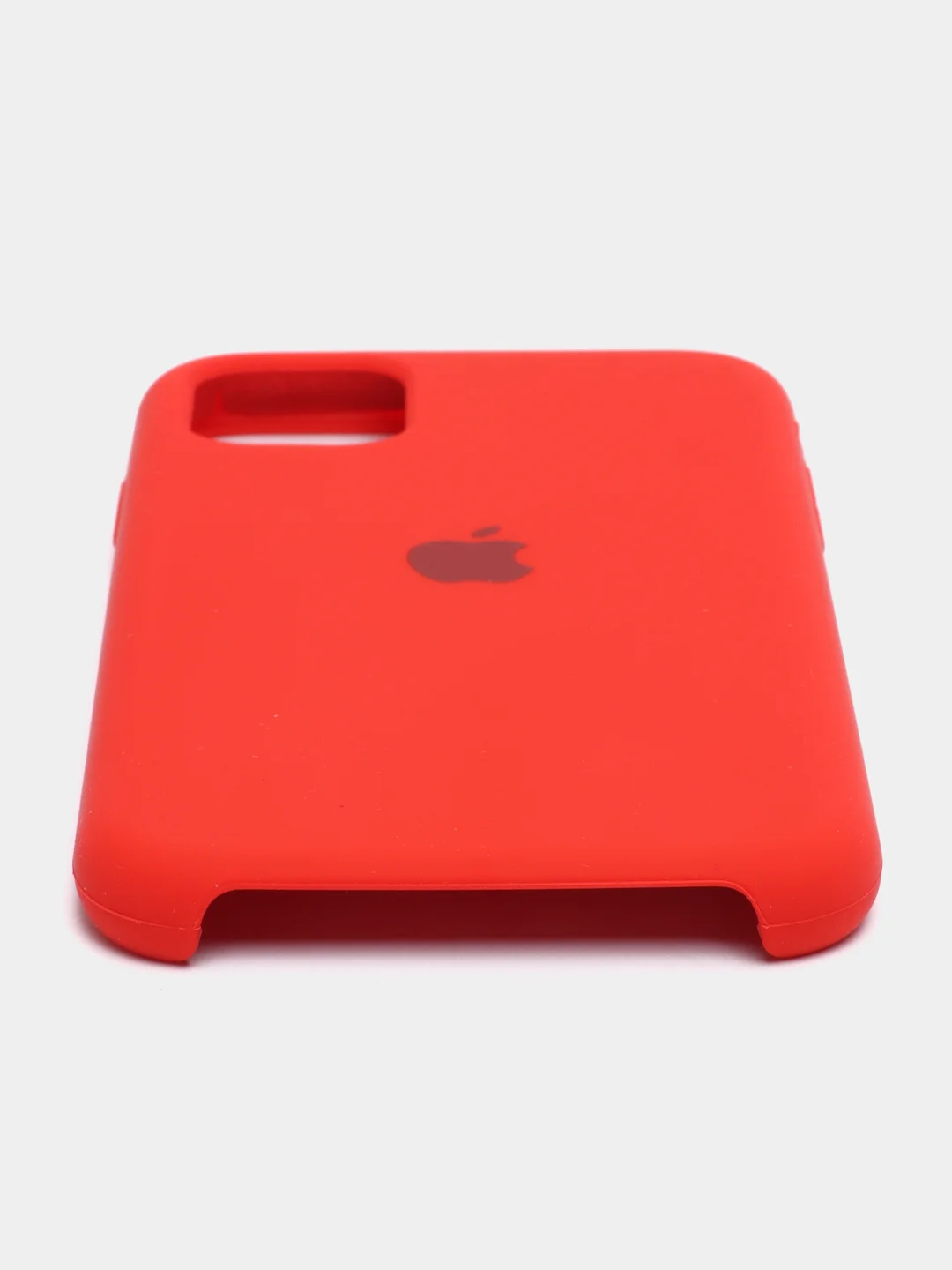 Красный чехол Silicone Case для iPhone 11