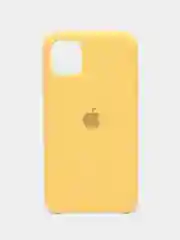 Желтый чехол Silicone Case для iPhone 11