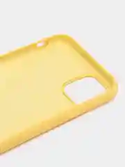 Желтый чехол Silicone Case для iPhone 11