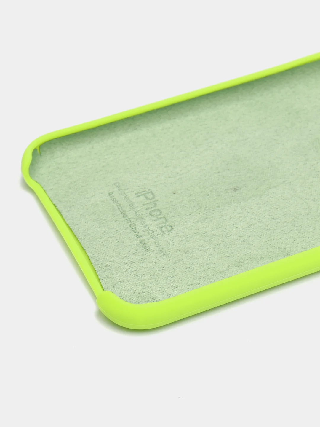 Лайм чехол Silicone Case для iPhone 11