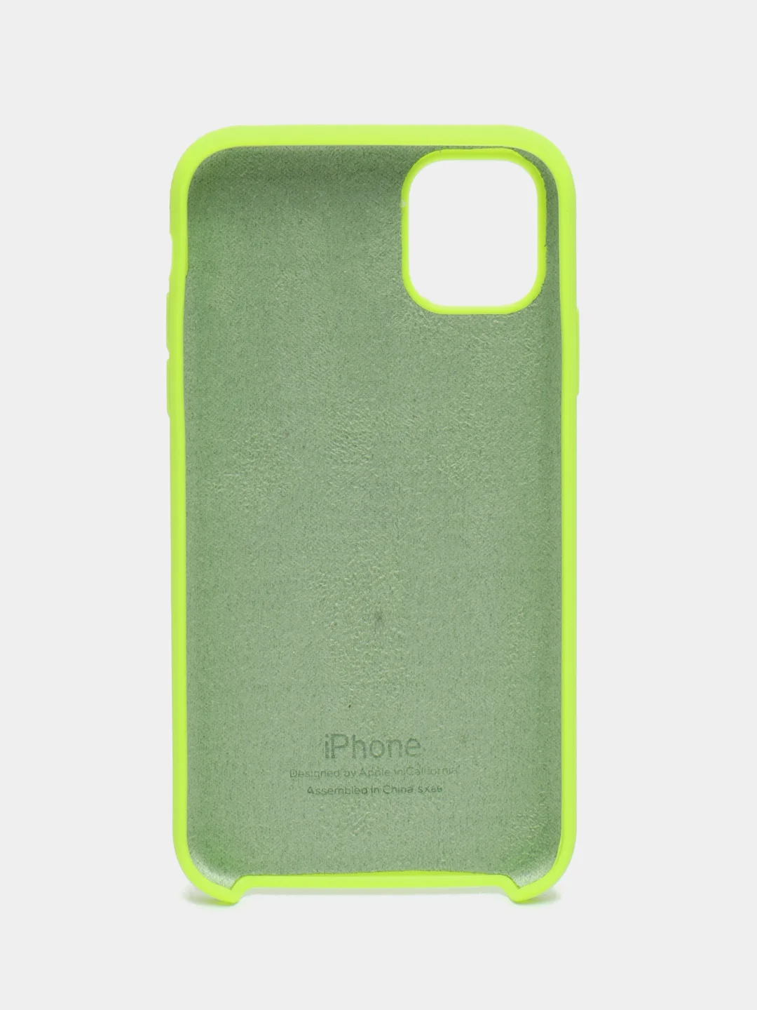 Лайм чехол Silicone Case для iPhone 11