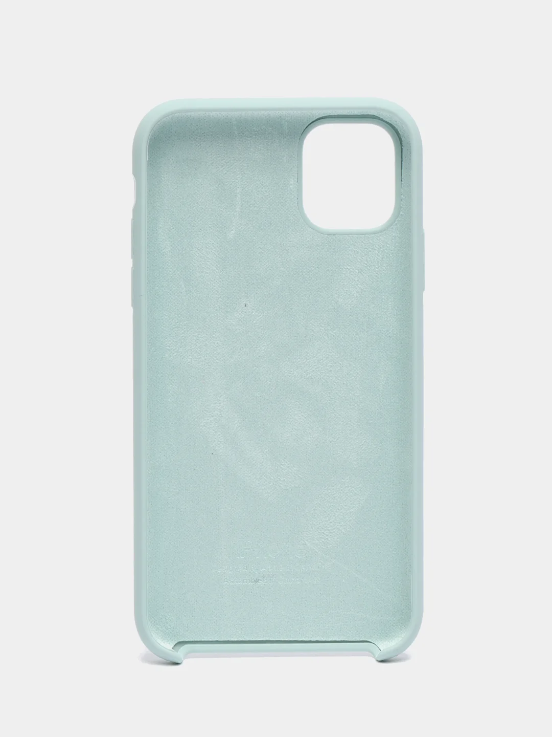 Бирюзовый чехол Silicone Case для iPhone 11