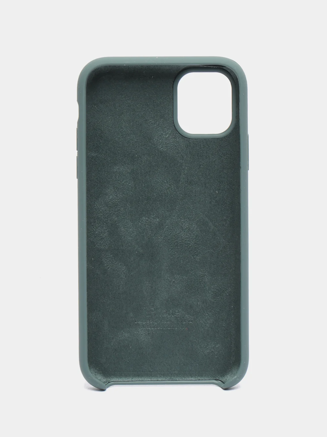 Лесной зеленый чехол Silicone Case для iPhone 11