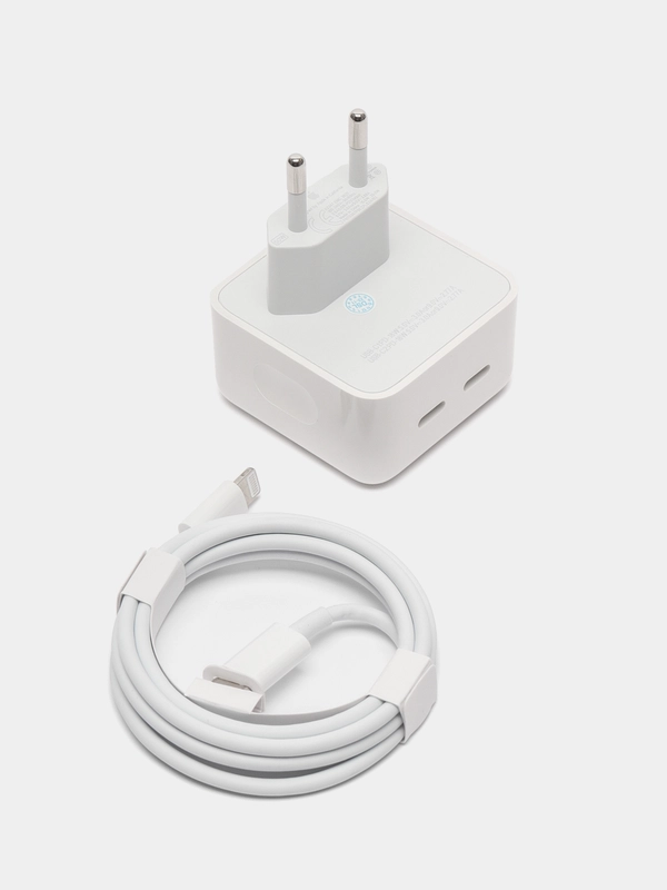Зарядное сетевое устройство для IPhone, 2 USB, C+C, 50W
