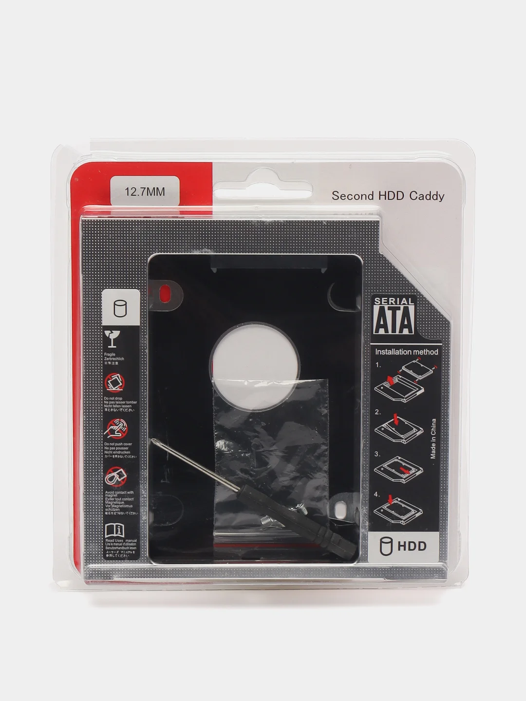 Салазки 9,5 и 12,7 Optibay, переходник адаптер HDD,SSD, вместо дисковода