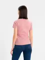 Розовый футболка женская, с печатью