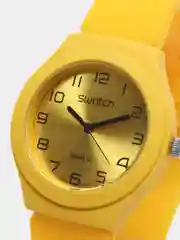 Желтый часы Swatch, унисекс