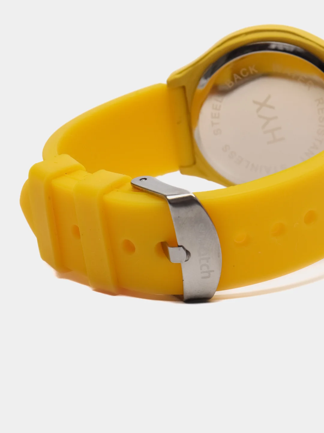 Желтый часы Swatch, унисекс