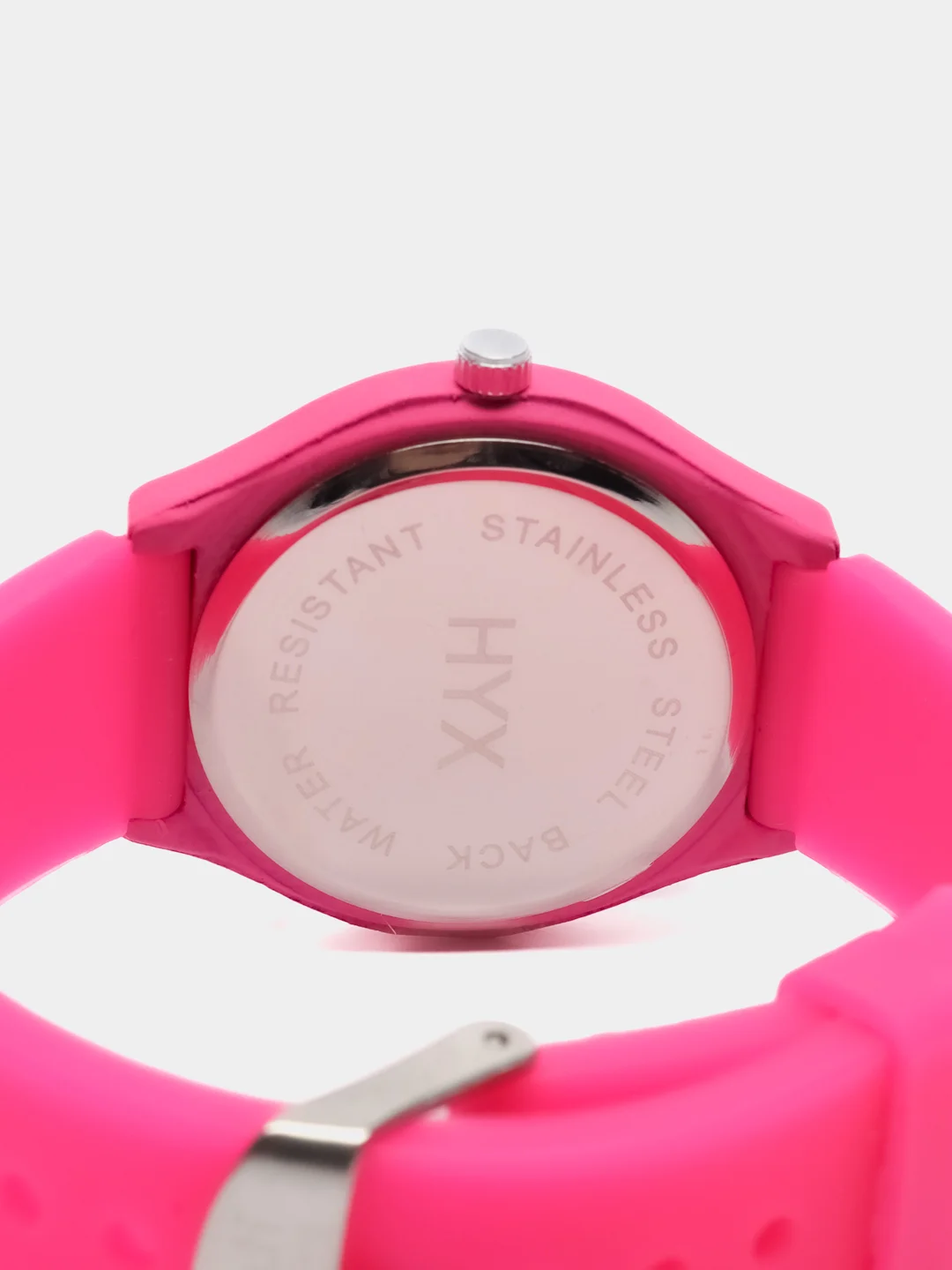 Розовый часы Swatch, унисекс