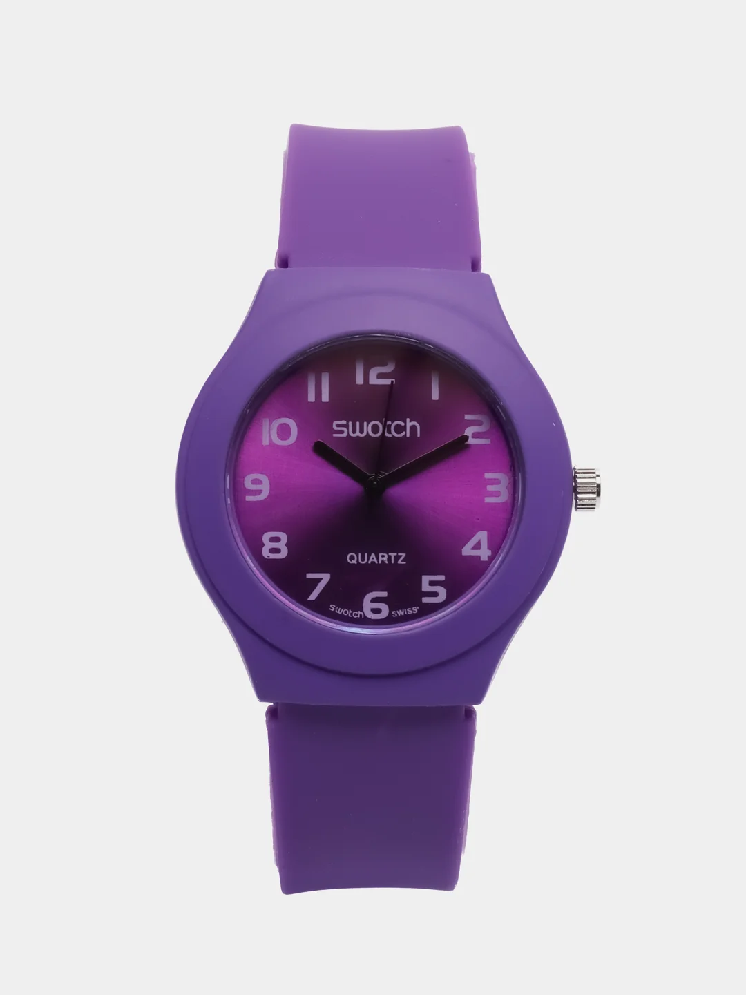 Фиолетовый часы Swatch, унисекс