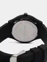 Черный часы Swatch, унисекс