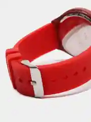 Красный часы Swatch, унисекс