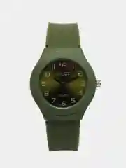 Зелёный хаки часы Swatch, унисекс