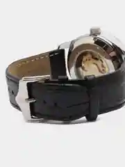 Черный часы механические, мужские