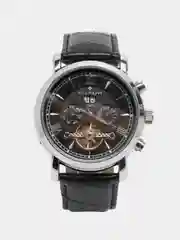 Черный часы механические мужские Patek Philippe