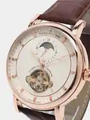 Коричневый часы механические мужские Patek Philippe