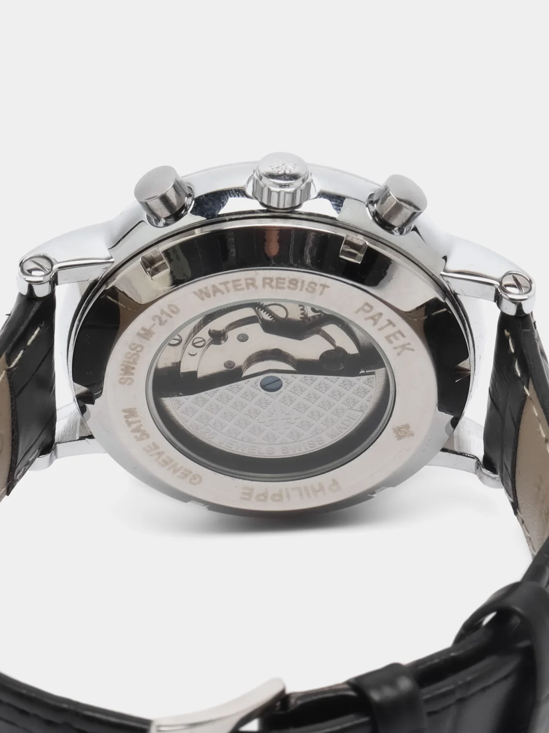 Белый часы механические мужские Patek Philippe