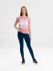 Коралловый меланж футболка женская с печатью, 15 видов
