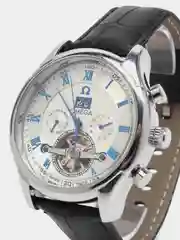 Черный часы механические мужские Omega