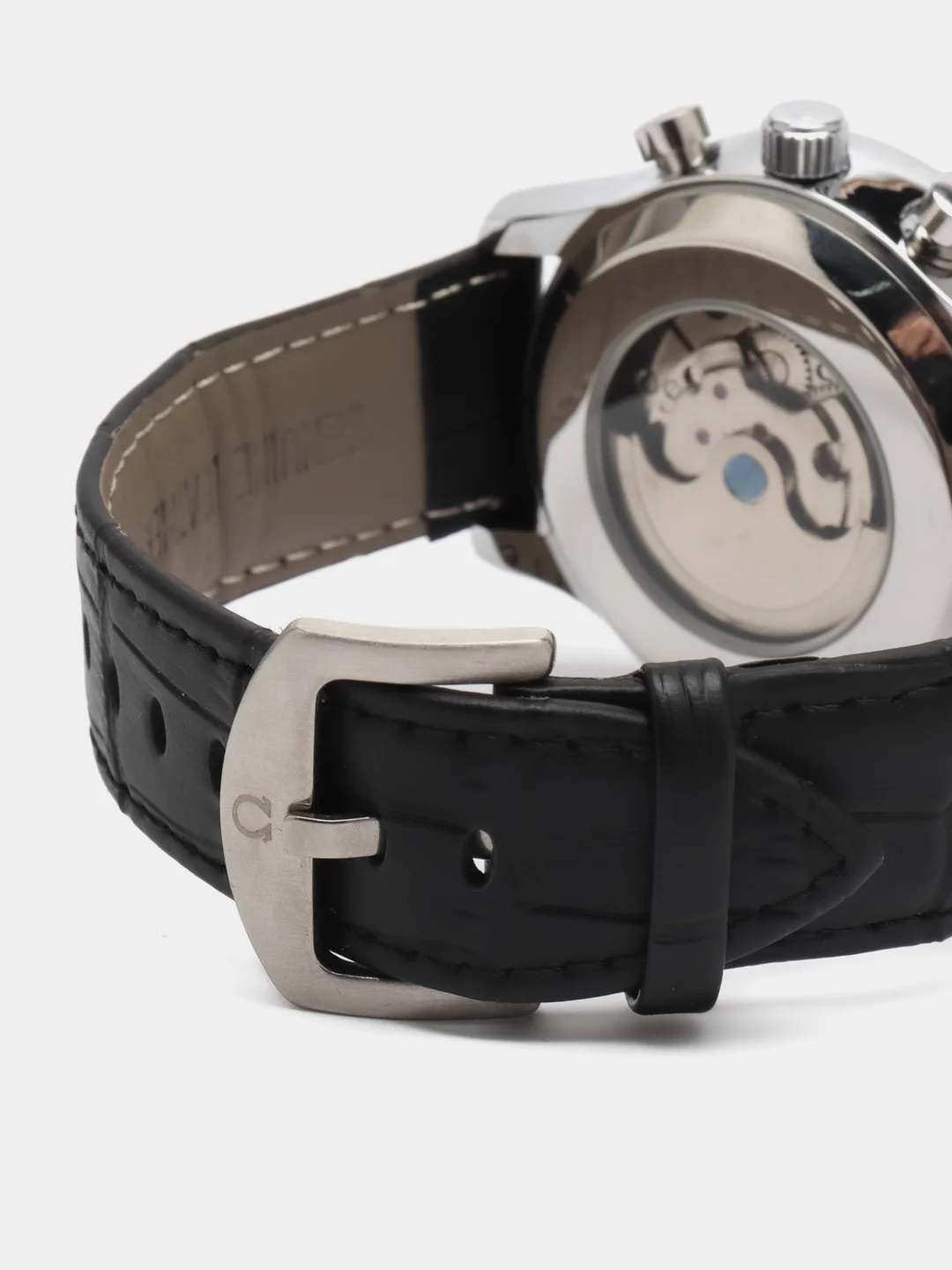 Черный часы механические мужские Omega