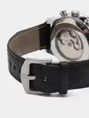 Черный часы механические мужские Omega