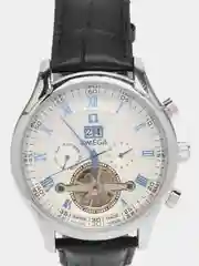 Черный часы механические мужские Omega