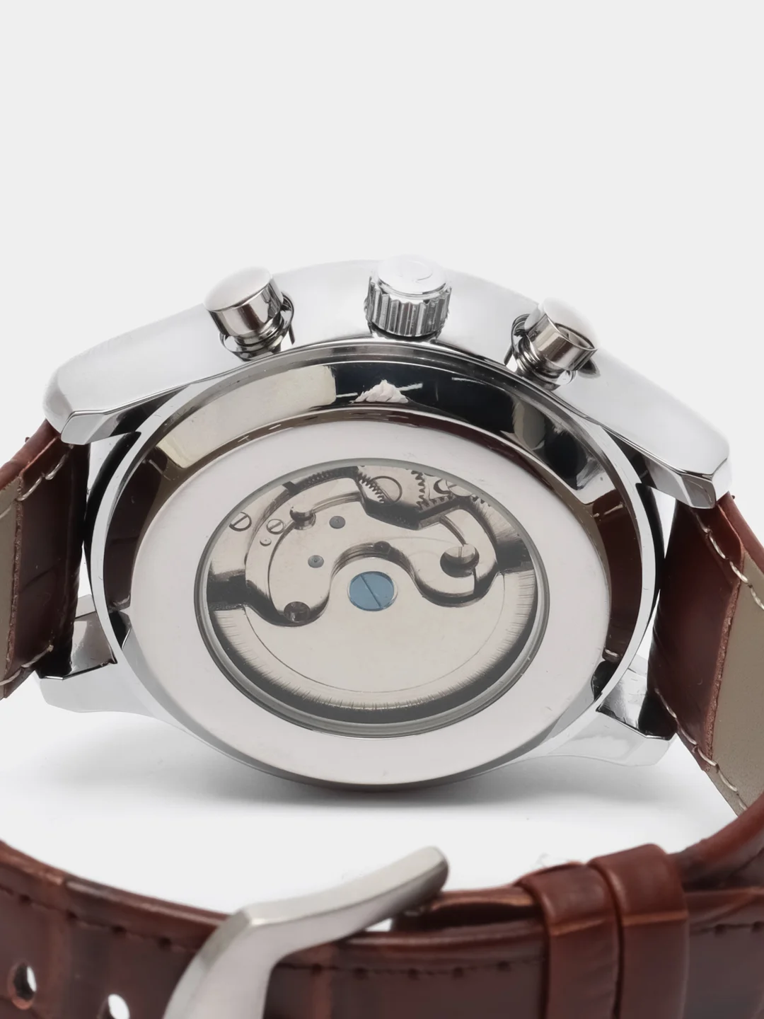 Коричневый часы механические мужские Omega