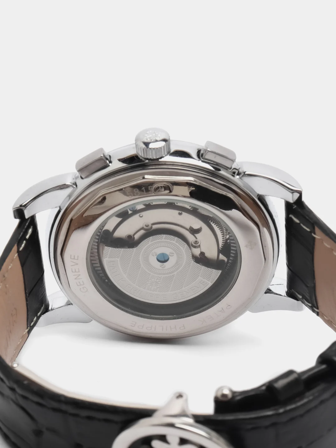 Серебряный часы мужские Patek Philippe, механические