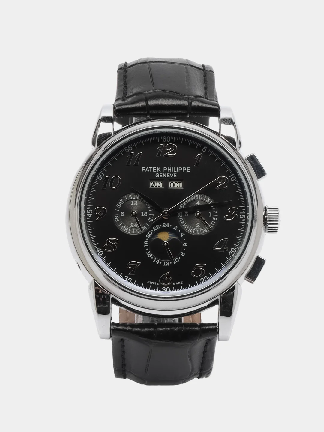 Серебряный часы мужские Patek Philippe, механические
