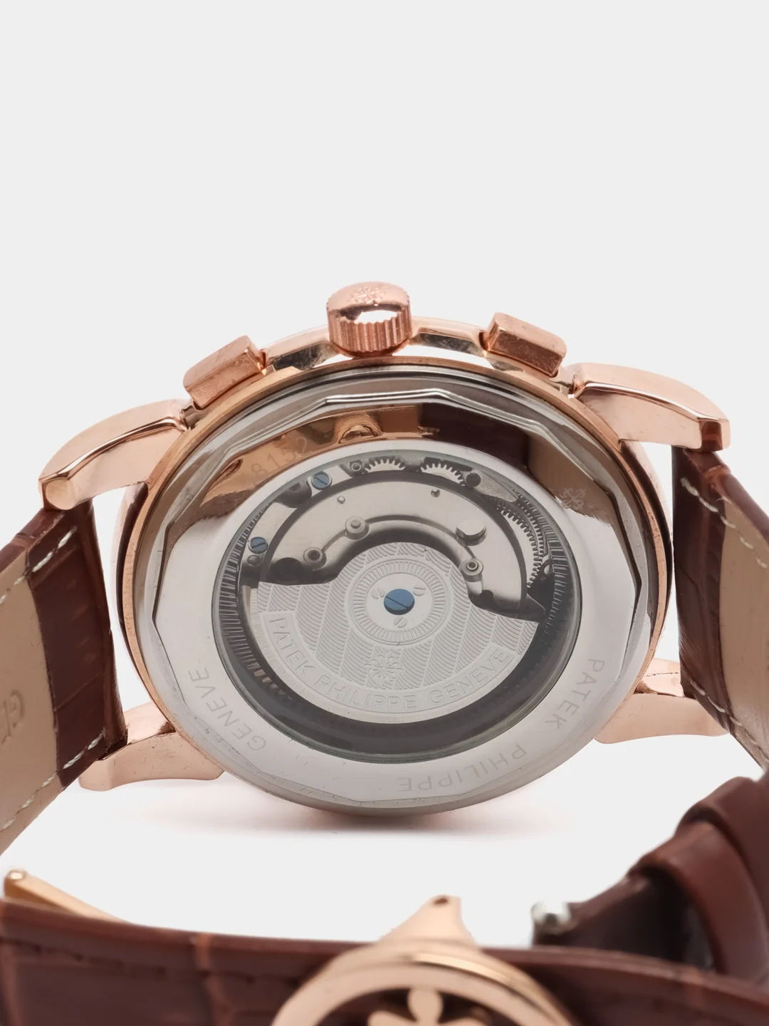 Коричневый часы мужские Patek Philippe, механические