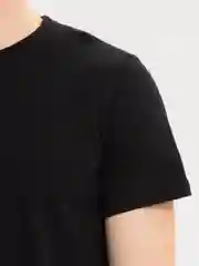 Черный футболка мужская