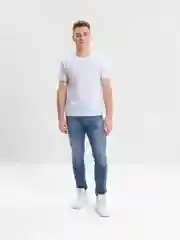 Белый футболка мужская