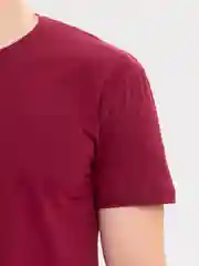 Бордовый футболка мужская