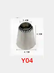 Белый кондитерская насадка "Султан"