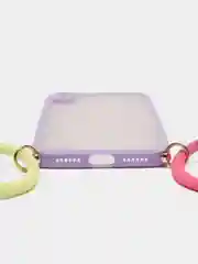 Алый чехол Rainbow rope для iPhone (Айфон) 7/8 Plus, 11, 12, 13, XS, XR, Pro